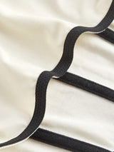 SHEIN MOD Asymmetrical M Camisole Top With Contrasting Bow On The Front,Sexy Tank Top