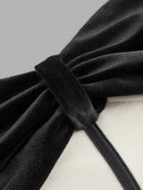 SHEIN MOD Asymmetrical M Camisole Top With Contrasting Bow On The Front,Sexy Tank Top