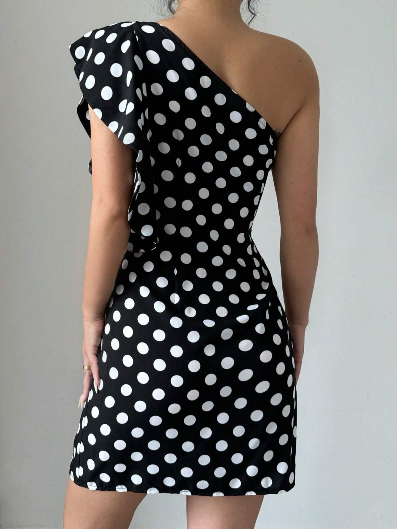 SHEIN Selianne Spring/Summer French Elegant Vintage Mini Dress