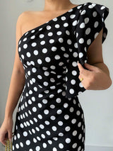 SHEIN Selianne Spring/Summer French Elegant Vintage Mini Dress
