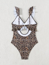 SHEIN Swim Basics 2026 Spring/Summer New Leopard Print
