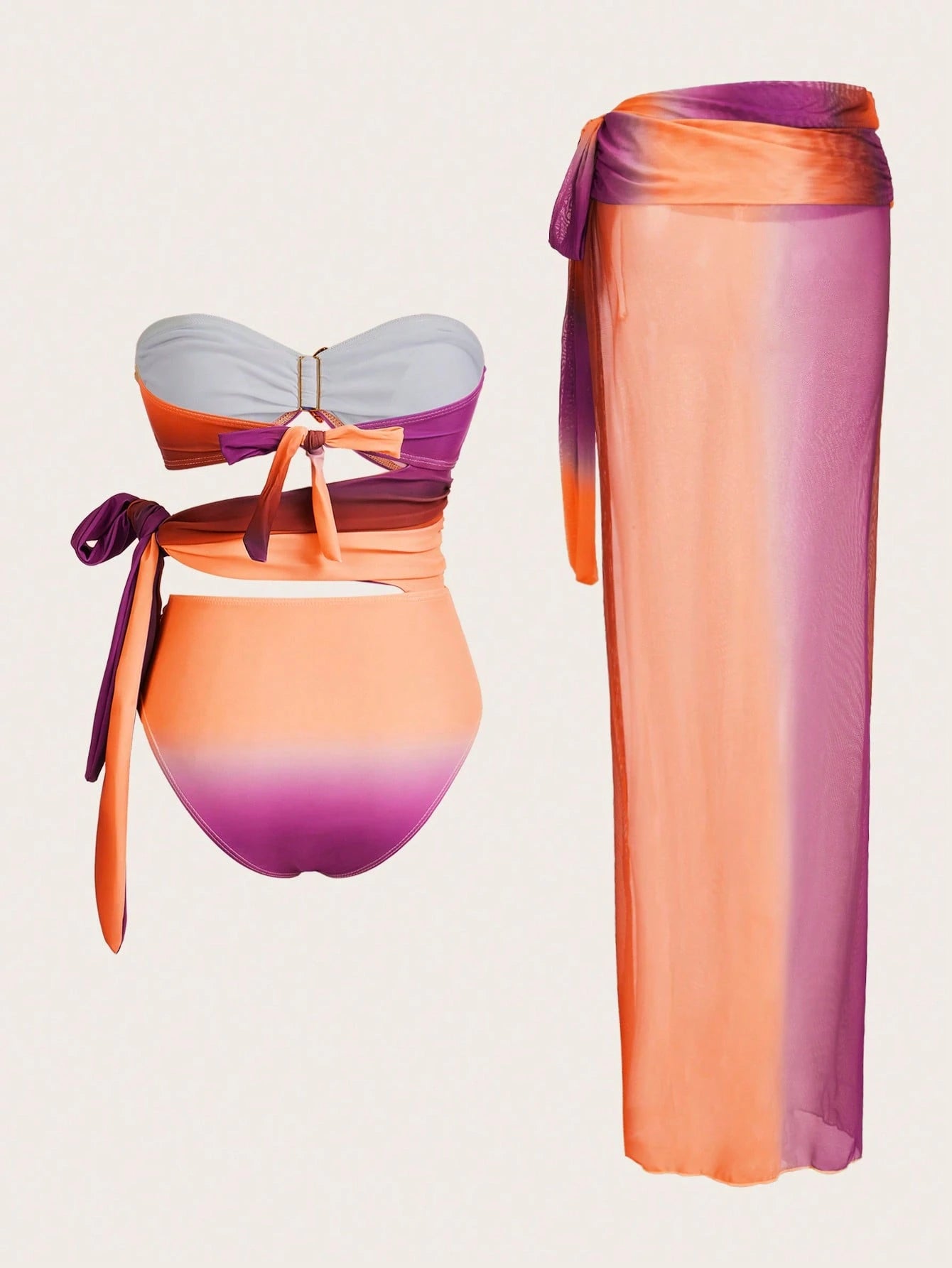 SHEIN Swim Oasis لربيع وصيف 2025 ملابس سباحة نسائية للشاطئ، ملابس حفلات نسائية لرحلات الربيع
