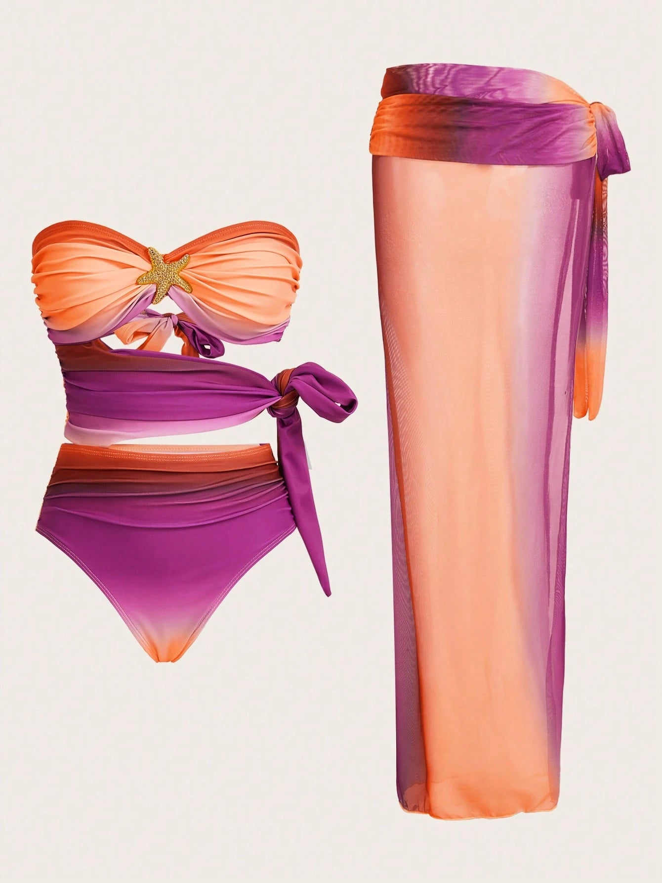 SHEIN Swim Oasis لربيع وصيف 2025 ملابس سباحة نسائية للشاطئ، ملابس حفلات نسائية لرحلات الربيع
