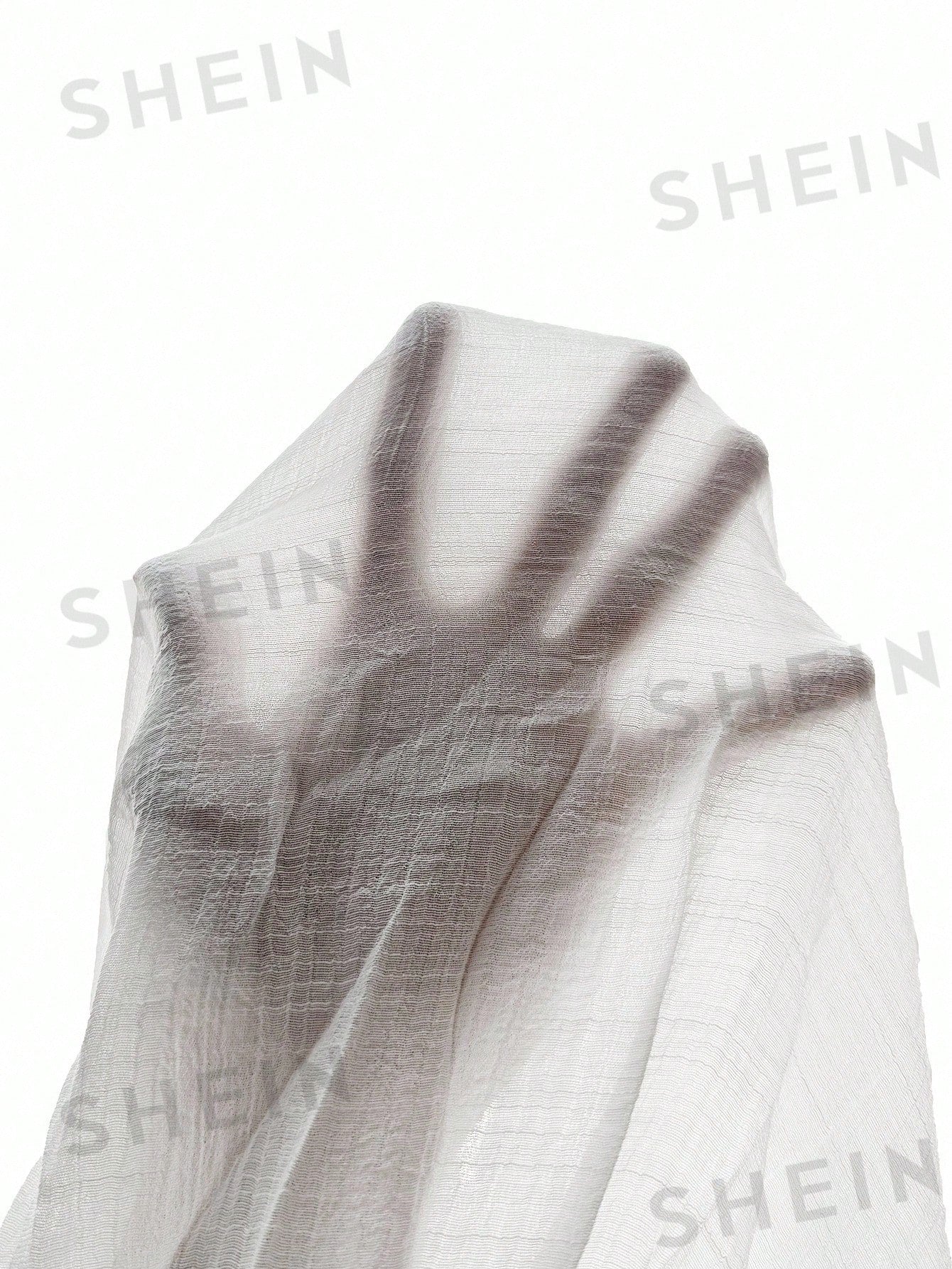 SHEIN Swim Vcay Women's Vacation Style Beach Cover Up With Skirt