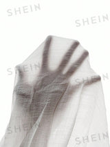 SHEIN Swim Vcay Women's Vacation Style Beach Cover Up With Skirt