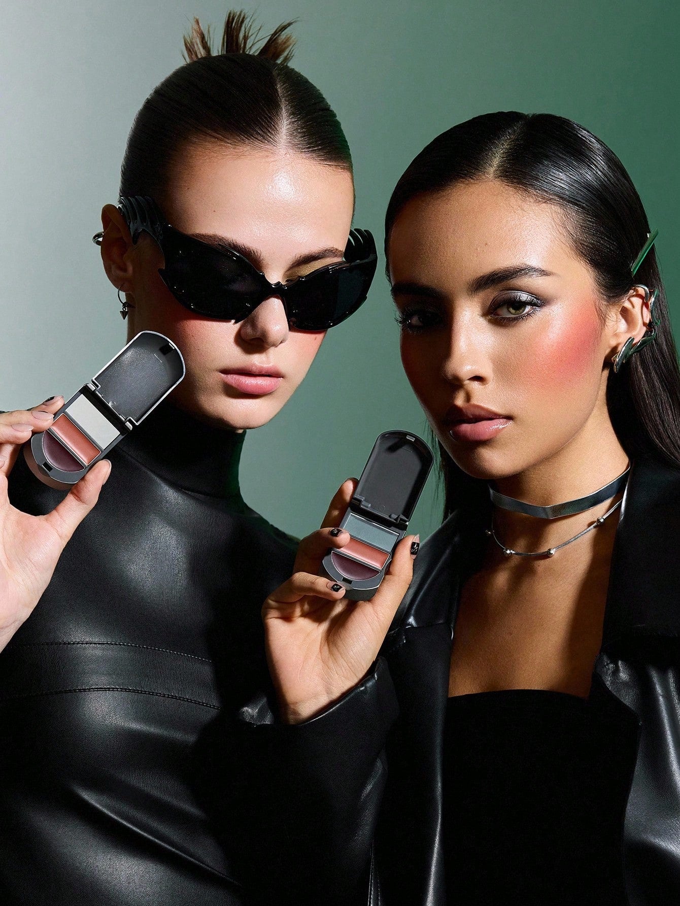 SHEIN The Matrix Resurrections | SHEGLAM Going Digital Two-Tone Blush Brand Beauty