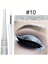 SHEIN Waterproof Glitter Liquid Eyeliner, Long-lasting Eyeliner Pen, Easy To Color Y2K Eye Shadow