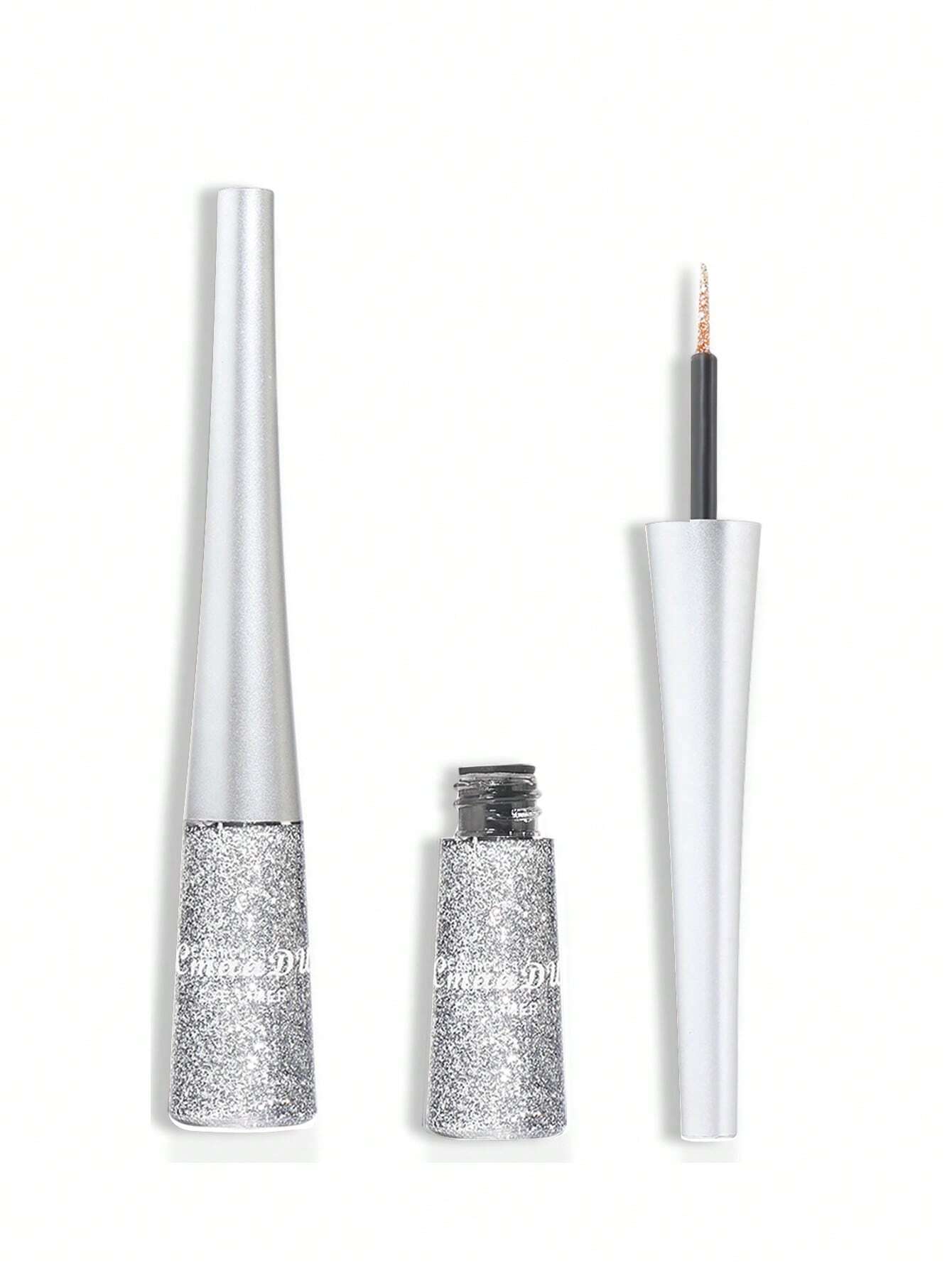 SHEIN Waterproof Glitter Liquid Eyeliner, Long-lasting Eyeliner Pen, Easy To Color Y2K Eye Shadow