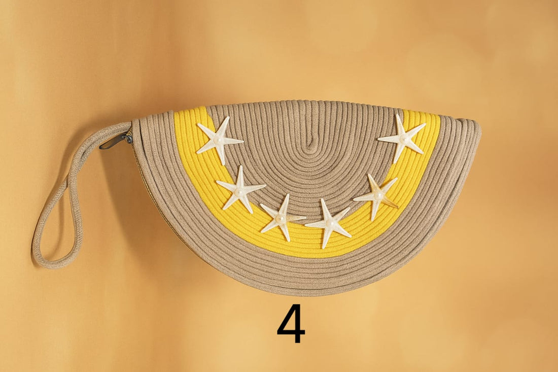 Half moon clutch