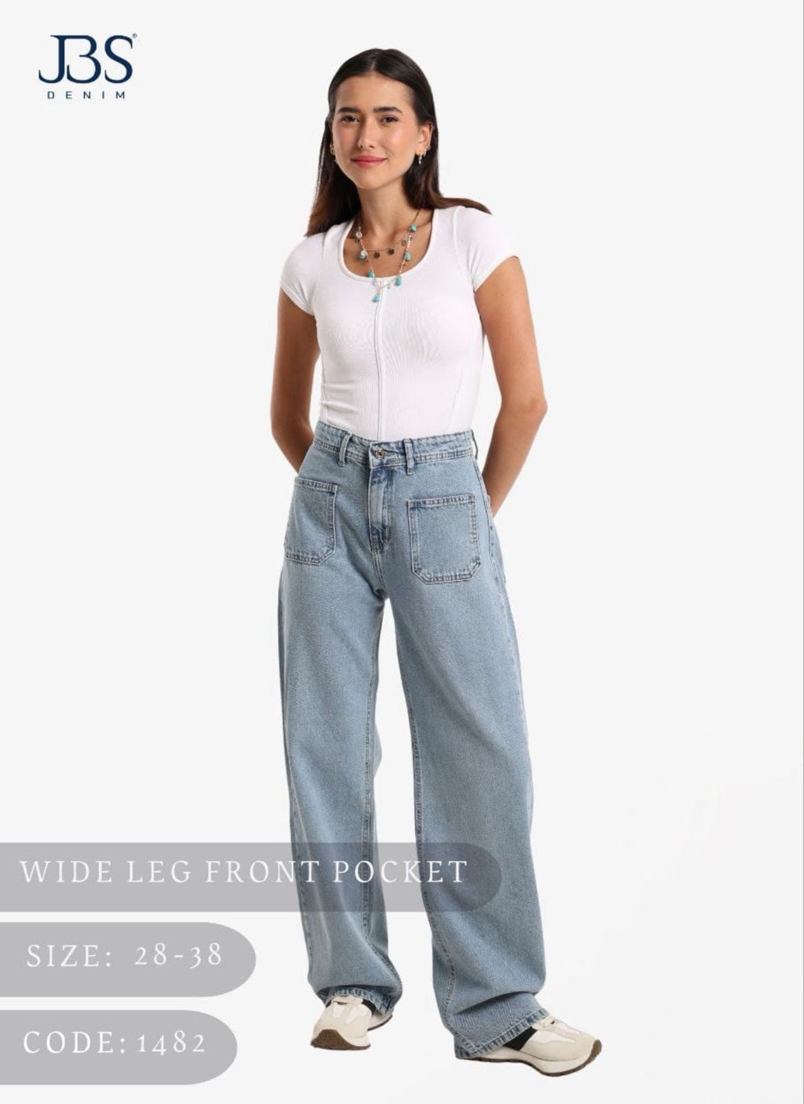 Wide Leg Front Pocket (Made in Egypt)