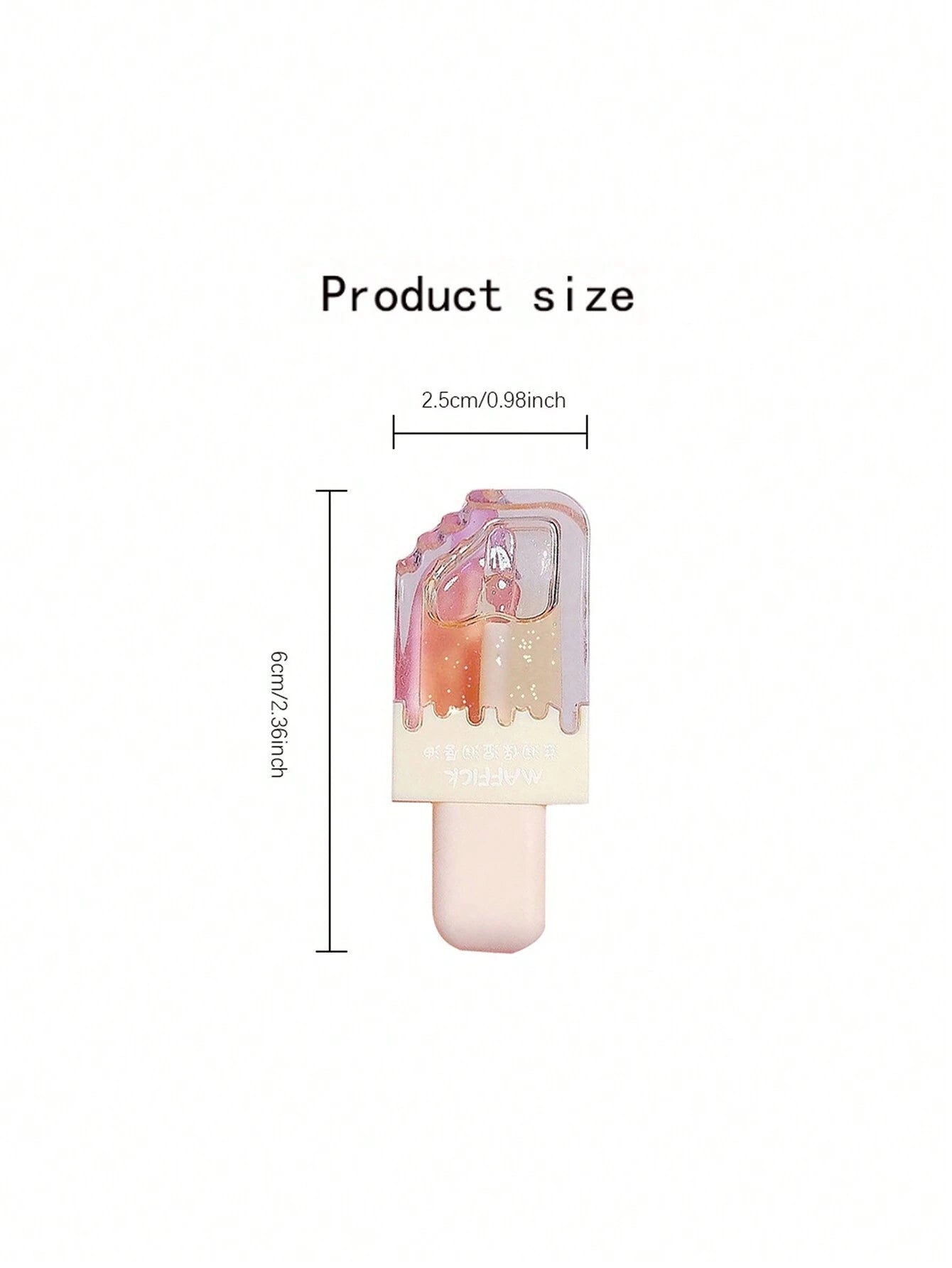 SHEIN Moisturizing Lip Gloss With Glossy Effect, Faded Lip Lines, Single Color, Ideal For Daily Use As A Lipstick Base