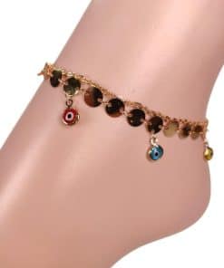 Chinese gold anklet