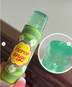 Alternative view of SHEIN Herorangeh Lip Balm Candy Flavor, Cool & Moisturizing Texture, Hydrating, Exfoliating, Reducing Fine Lines, Portable And Convenient For Students, Travel, And Special Occasions, Net Weight 4g.png