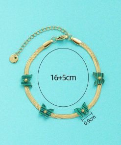Alternative view of stainless steel bracelet