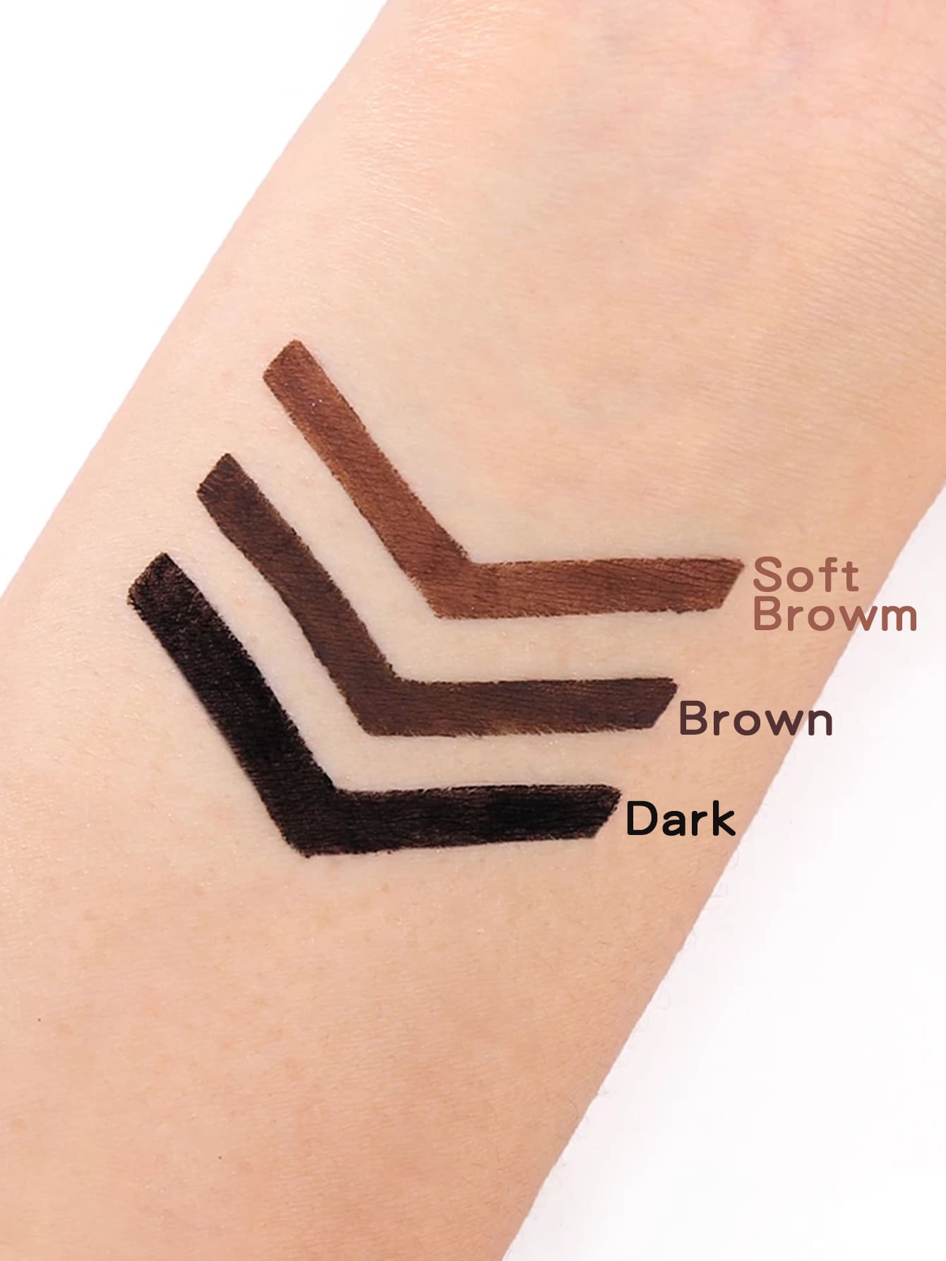 shein 3 In 1 Long-Wearing Waterproof Eyebrow Gel & 1pc Brush - Image 3