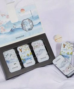 Alternative view of shein 3pcs/Set Portable Solid Perfume, Fresh & Long-Lasting Solid Fragrance, Perfect For Date And Daily Life