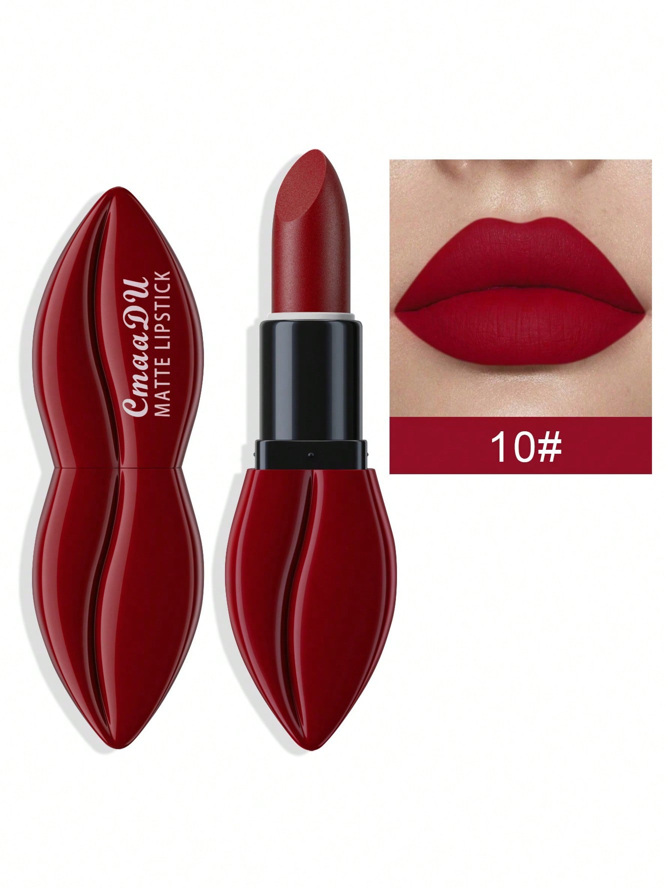Shein Long-lasting Non-stick Cup High Pigment Velvet Matte Lipstick