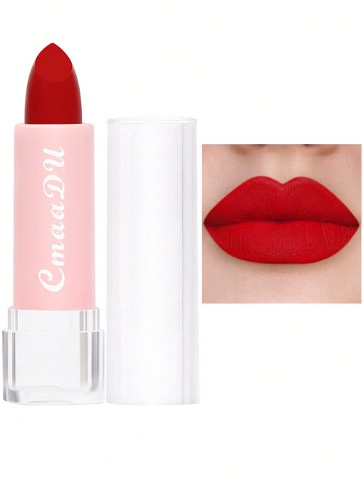 Shein Matte Long-lasting Easy Coloring Lipstick, Easy To Apply Lipstick