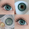 1 Pair Natural Color Lens Eyes Color Cosmetic Contact Lens Blue Green Colored Lenses For Eyes Yearly Beauty Contact Lens
