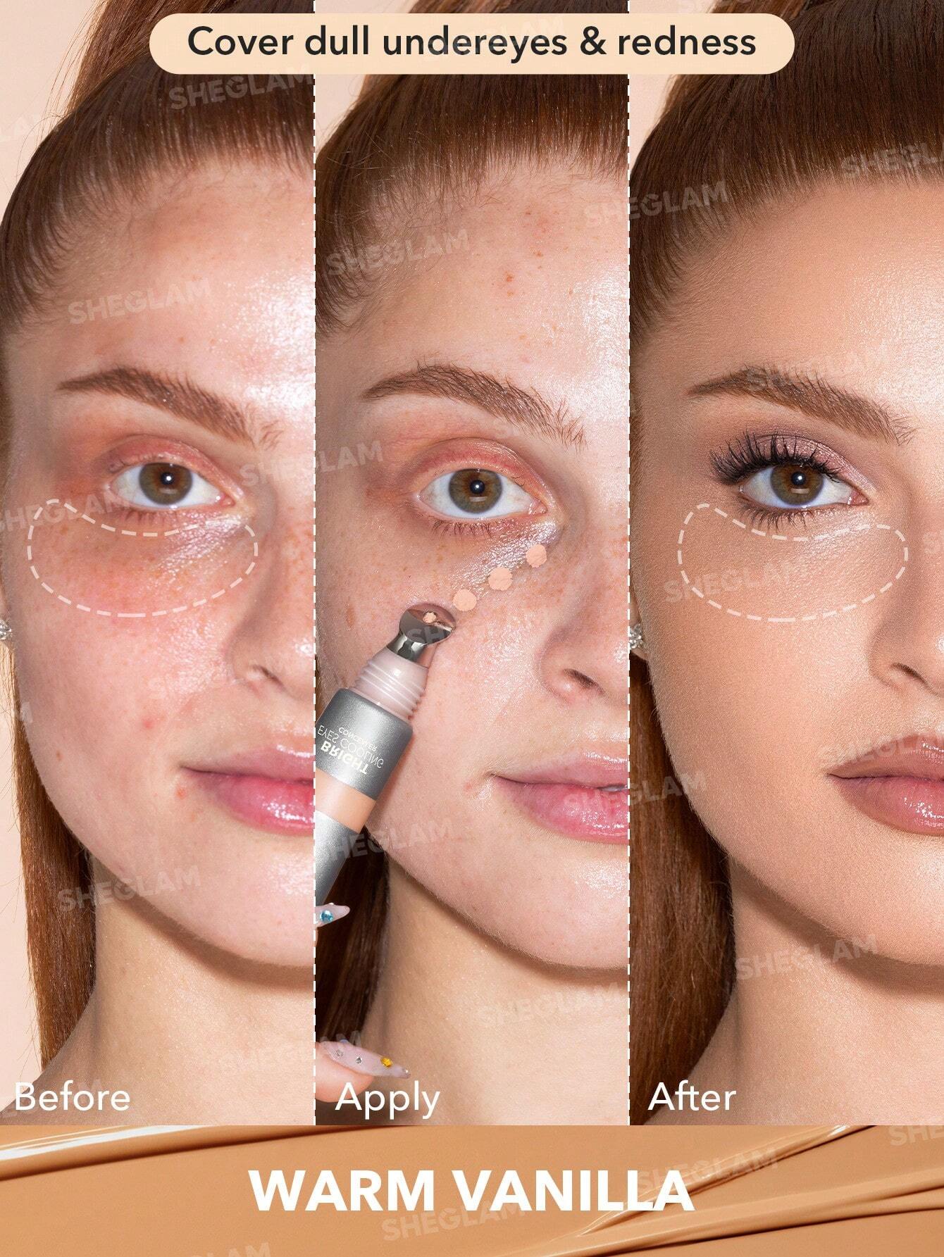 SHEGLAM Bright Eyes Cooling Concealer-Warm Vanilla