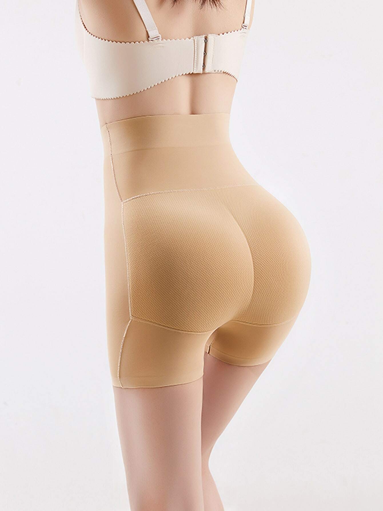 SHEIN 1pc Women's Skin High Waisted Butt Lifter Underwear