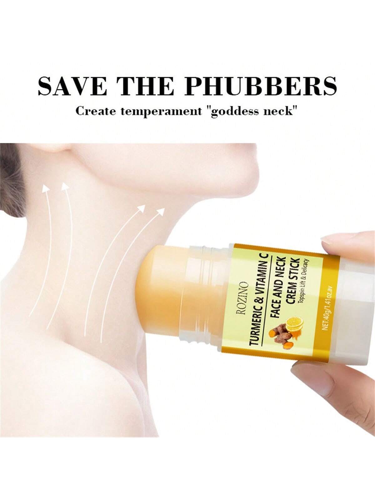 SHEIN 40g Ginger + Vitamin C Face And Neck Cream Stick