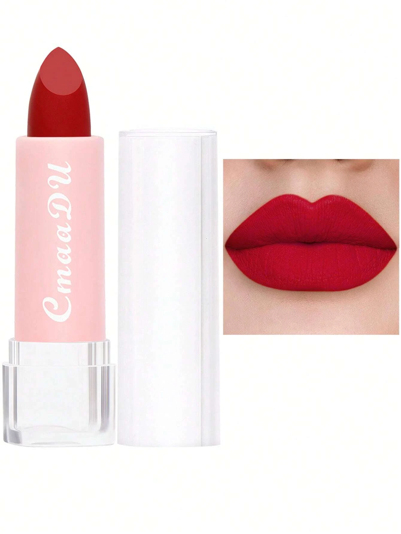shein Matte Long-lasting Easy Coloring Lipstick, Easy To Apply Lipstick