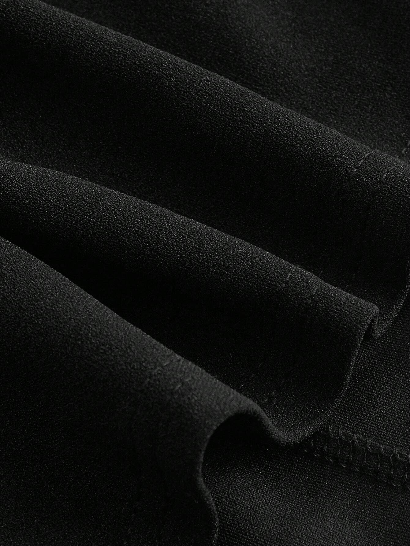 SHEIN MOD Women Elegant Top With Color Block And Bow Decoration - Image 4