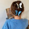Butterfly hair claw