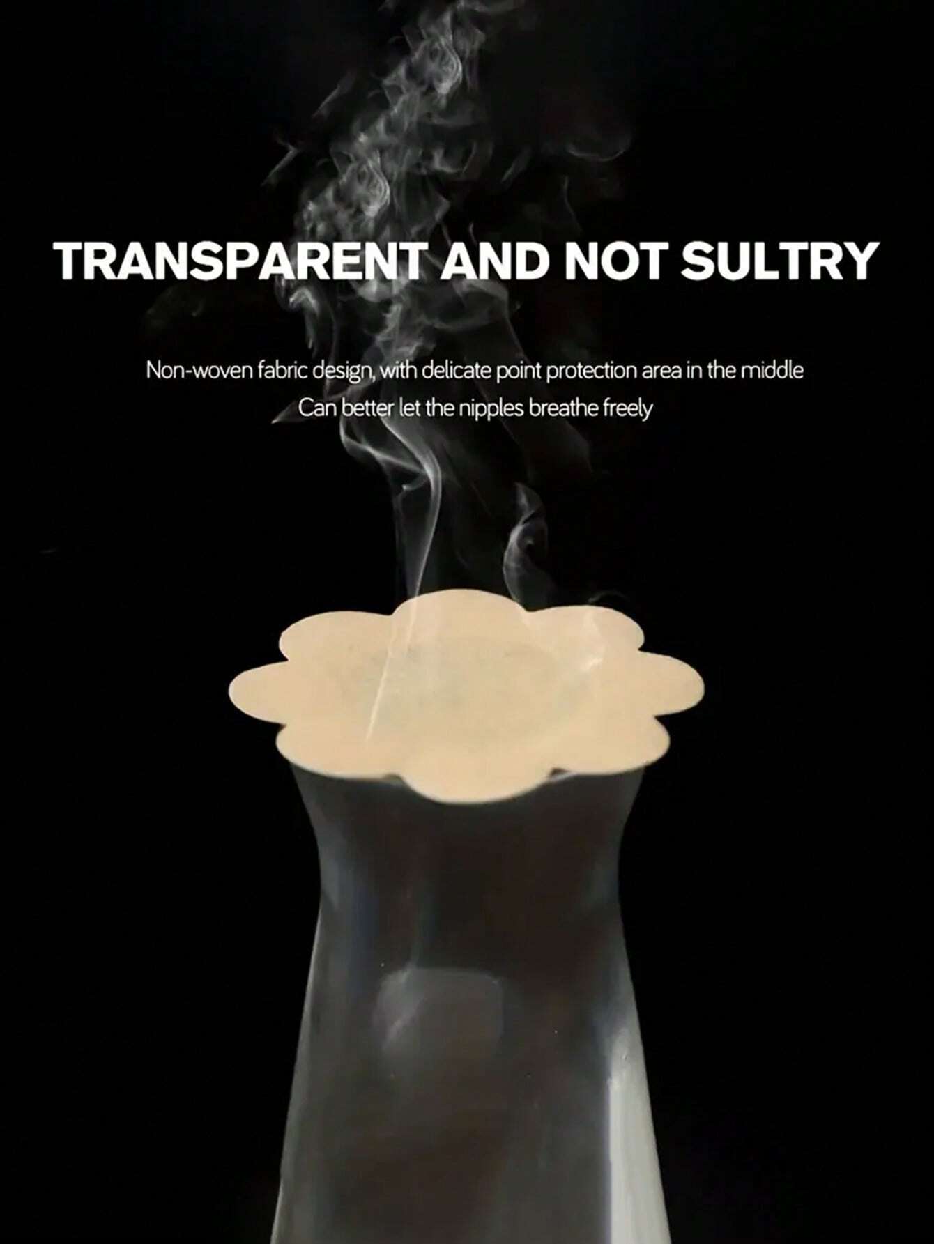 10/50/100pcs Disposable Nipple Covers, Seamless Breathable Self-Adhesive Invisible Bra, Women's Lingerie & Underwear Accessories