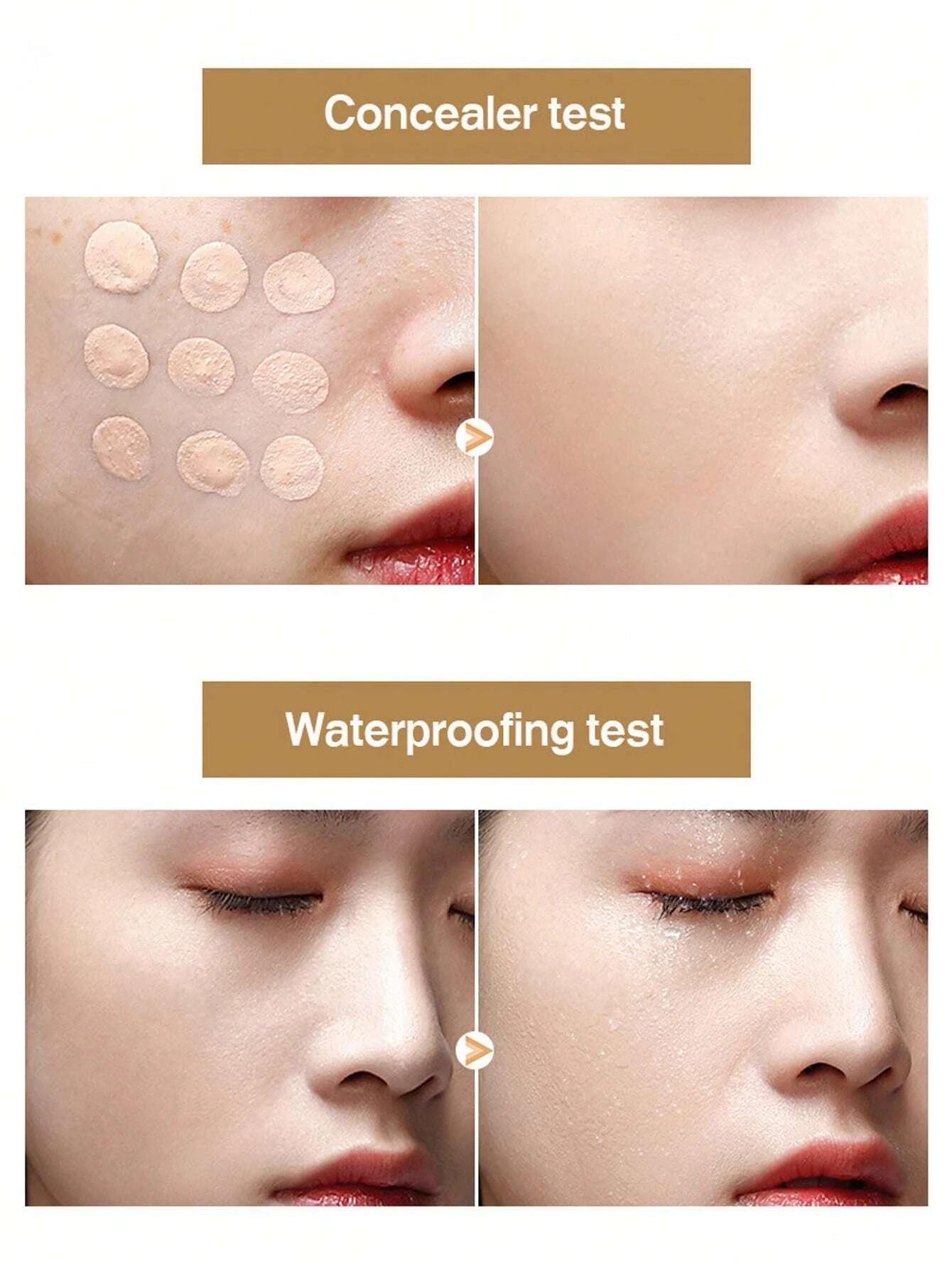 SHEIN 1pc Matte Oil Control Natural Full Coverage Foundation - Lvory - Image 2