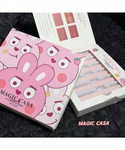 Mirror Lip Gloss Set, 6pcs Long Lasting Plumping Liquid Lipstick Kit