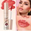 Misslyn COFFEE LATTE GILITTER LIP GLOSS, Longwear, Highly Pigmented Color And Instant Shine, Glossy, Moisturizing Weightless & Non-Sticky Finish Lip Stain, Non-Sticky Lip Gloss