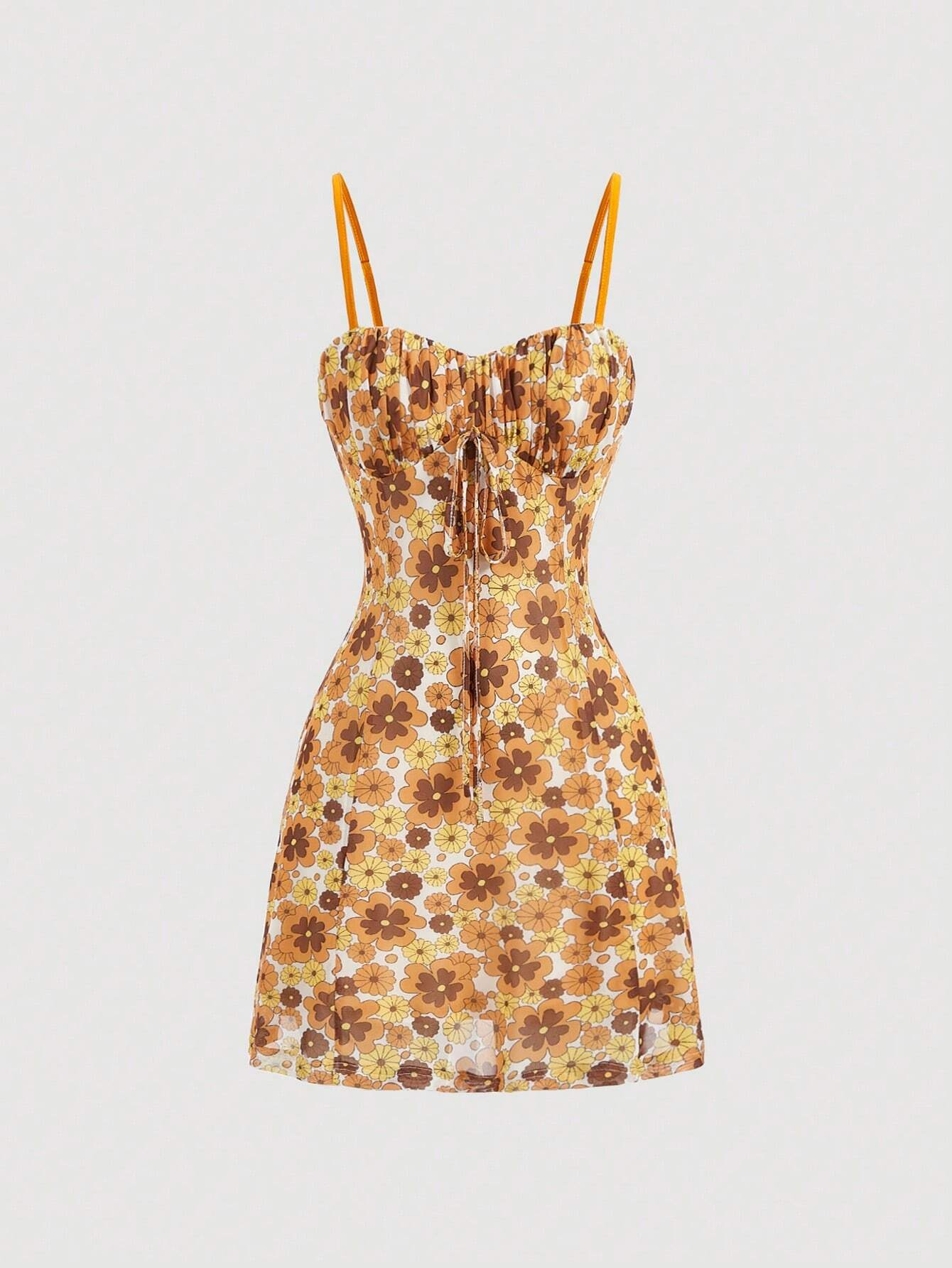 SHEIN MOD Floral Print Vintage Sundress