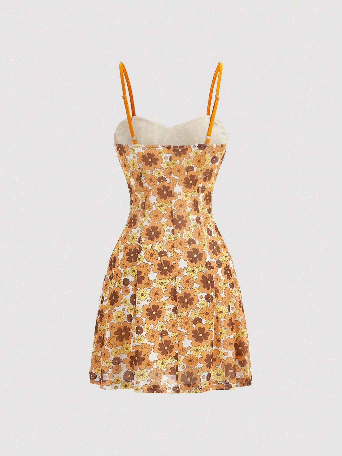 SHEIN MOD Floral Print Vintage Sundress
