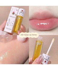 Honey Lip Balm For Women, Lip Care Product With Moisturizing, Exfoliating And Lip Plumper Function,