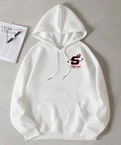 Alternative view of SHEIN Letter Graphic Drop Shoulder Drawstring Hoodie