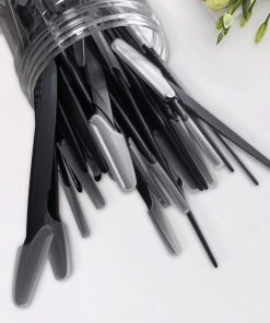 Alternative view of SHEIN 1pcs Eyebrow Trimmer Set, Safety Eyebrow Trimmer, Long Handle Safety Trimmer, Eyebrow Trimmer