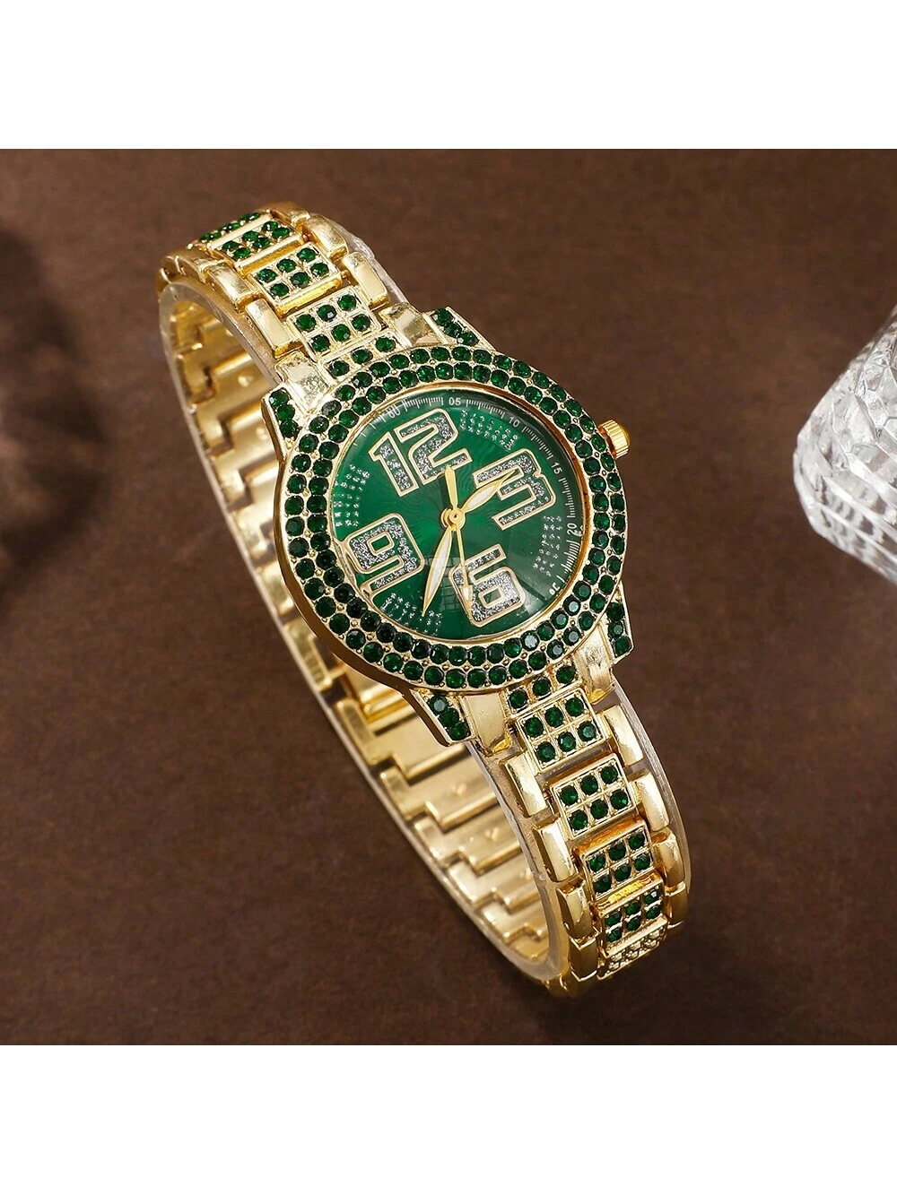 SHEIN 6pcs Women's Fashion Crystal Quartz Watch Set As A Gift For Students Returning To School - Image 2