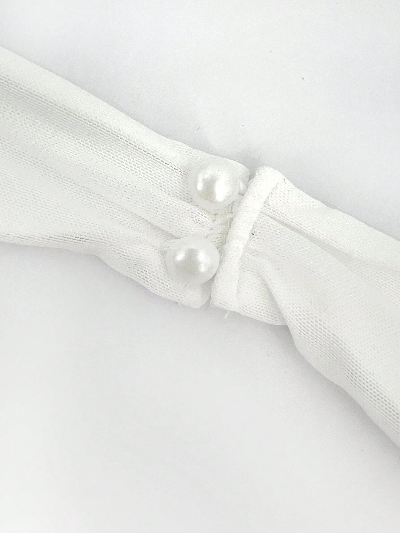 SHEIN Unity Solid Color V-Neck Halter Neck Dress - Image 3