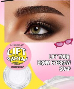 Alternative view of SHEIN Misslyn Eyebrow Soap Lift Your Eyebrows, Solid Eyebrow Soap to Hold Eyebrows in Place, Gives a 3D Velvet Look, Gives Eyebrows a Natural Look