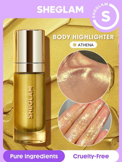 SHEGLAM Sunkissed Body Highlighter - Athena Valentine Day Decor Love Gift Winter Y2K Makeup