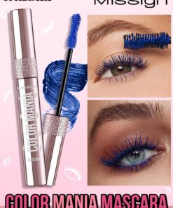 SHEIN Misslyn Color Mania Mascara, Smudge Proof, Dramatic Volume, Long-Wearing