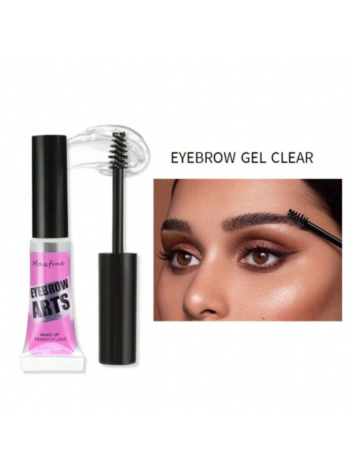 SHEIN Portable Transparent Long Lasting Natural Look Eyelash Brush With Soft Tube Wand