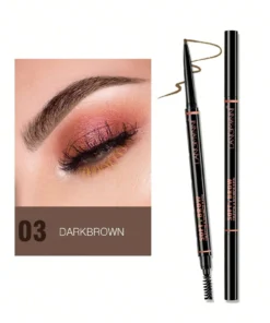 SHEIN 1.5MM Ultra-fine Wild Eyebrow Pencil, Smudge Proof For Brow Makeup