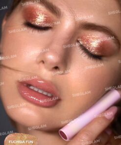Alternative view of SHEGLAM Crystal Jelly Glaze Stick-Fuchsia Fun Multi-Use Single Eyeshadow Stick Glitter Shimmer Long-Lasting High Pigment
