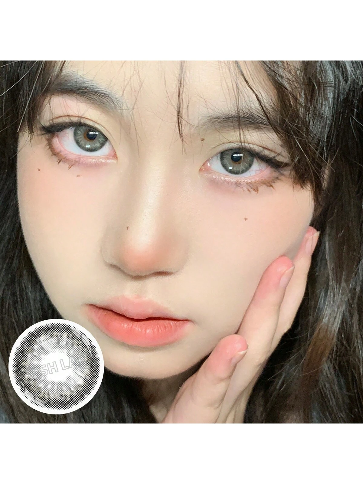 SHEIN FRESH LADY Random Color Giveaway Freshlady Euphoria Illusion Colored Contact Lenses 1 Year Disposable - Image 4