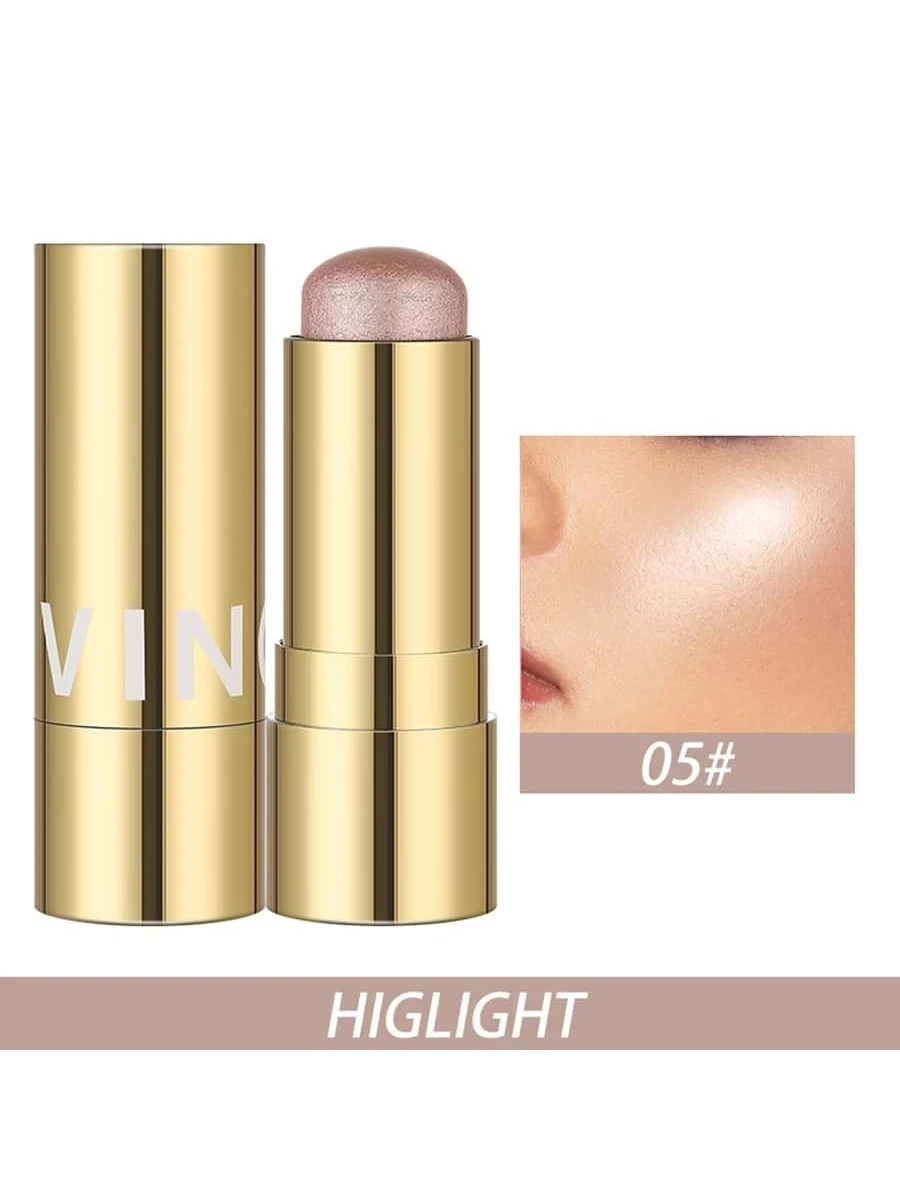 SHEIN Multi-Functional Highlighting, Contouring, Brightening Makeup Stick With Base Cream, Concealer, Slouchy Eye Shadow, Blush Stick
