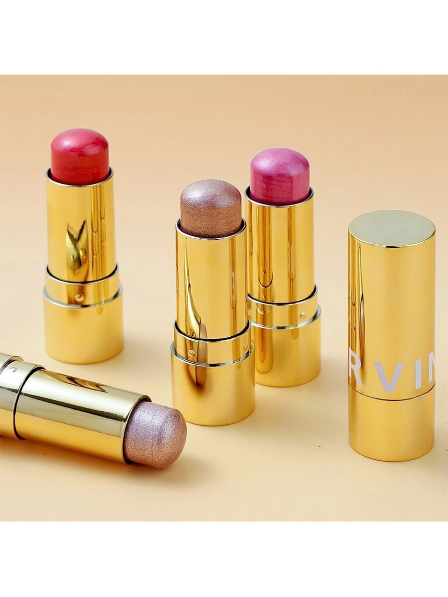 SHEIN Multi-Functional Highlighting, Contouring, Brightening Makeup Stick With Base Cream, Concealer, Slouchy Eye Shadow, Blush Stick - Image 2