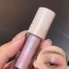 SHEIN Sweet mint Glitter Liquid Eyeshadow, Pearl Shine Eye Brightening Eye Shadow Long-Lasting Natural Waterproof Eye Makeup Stick